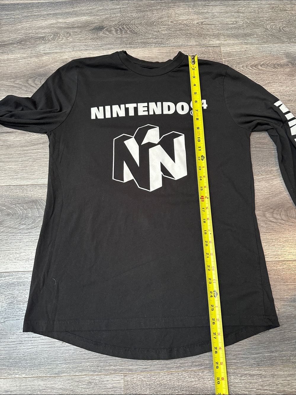 Nintendo 64 Long Sleeve Black Tee - Picture 8 of 10